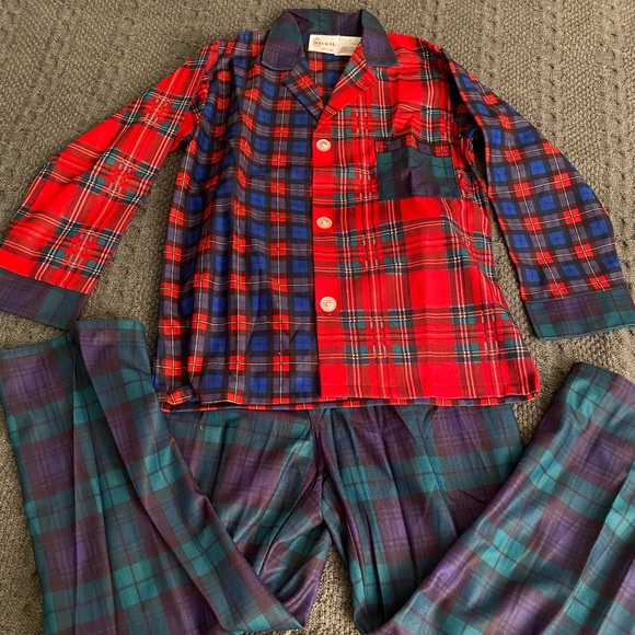 Silvil Made in U.S.A. Other - Boys New Plaid Pajamas